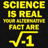 Science Is Real Your Alternative Fact Are Ladies PosiCharge Tri-Blend Wicking Tank
