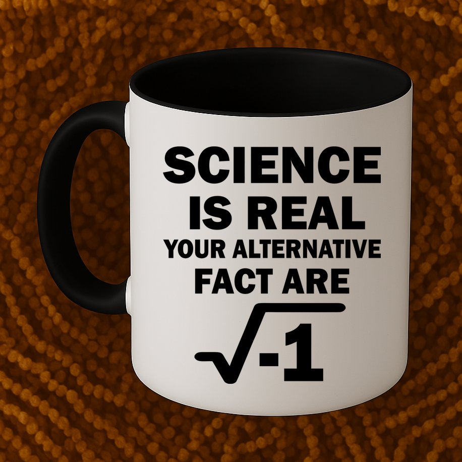 Science Is Real Your Alternative Fact Are Mug
