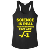 Science Is Real Your Alternative Fact Are Ladies PosiCharge Competitor Racerback Tank
