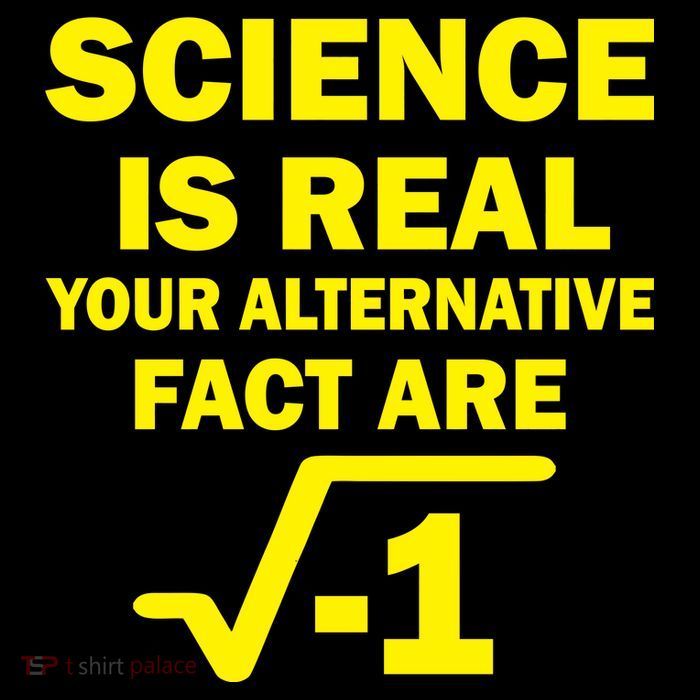 Science Is Real Your Alternative Fact Are Cropped Pullover Crew