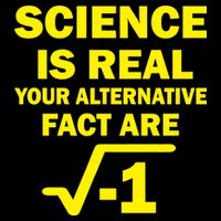 Science Is Real Your Alternative Fact Are Wool Snapback Cap