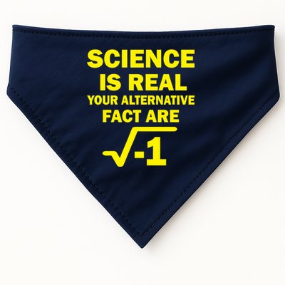 Science Is Real Your Alternative Fact Are USA-Made Doggie Bandana