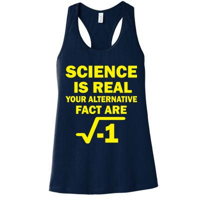 Science Is Real Your Alternative Fact Are Womens Tank Top