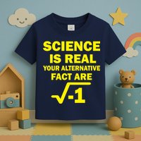 Science Is Real Your Alternative Fact Are Toddler T-Shirt