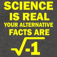 Science Is Real Your Alternative Facts Are Vector Backpack