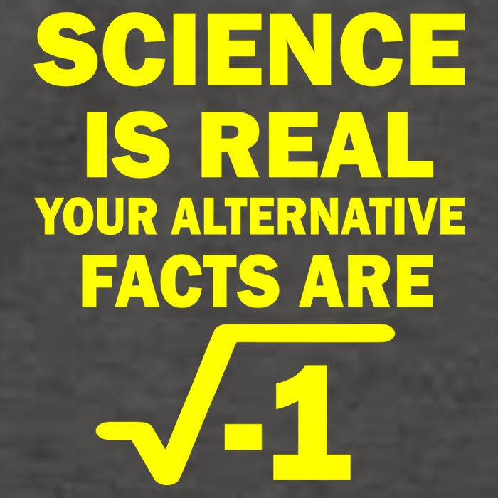 Science Is Real Your Alternative Facts Are Vector Backpack