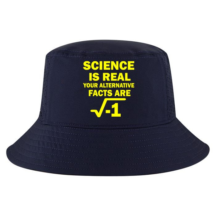 Science Is Real Your Alternative Facts Are Cool Comfort Performance Bucket Hat