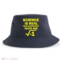 Science Is Real Your Alternative Facts Are Sustainable Bucket Hat