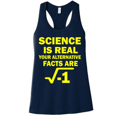 Science Is Real Your Alternative Facts Are Womens Tank Top