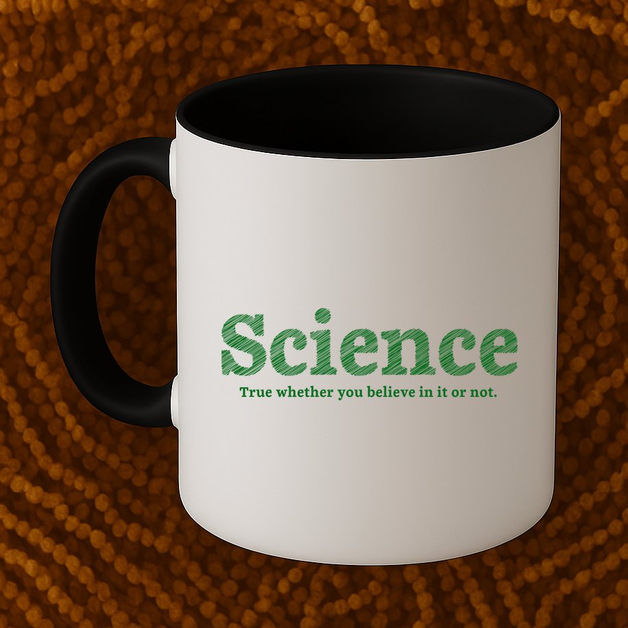 Science Is True Mug