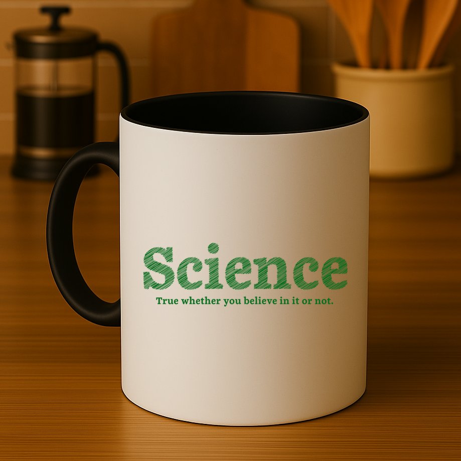 Science Is True Mug
