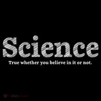 Science Is True Drawstring Bag