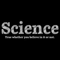 Science Is True Cropped Pullover Crew