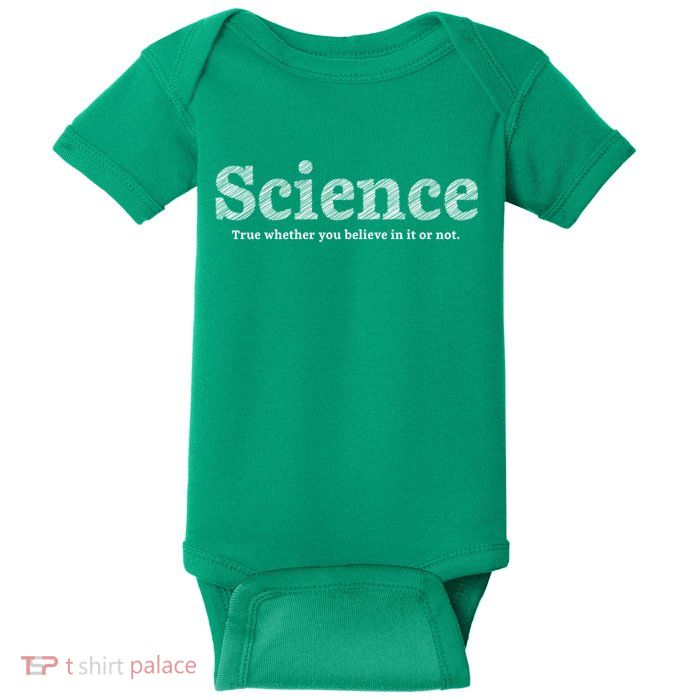 Science Is True Baby Bodysuit