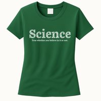 Science Is True Womens T-Shirt