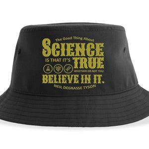 Science Is True Whether You Believe It or Not Sustainable Bucket Hat