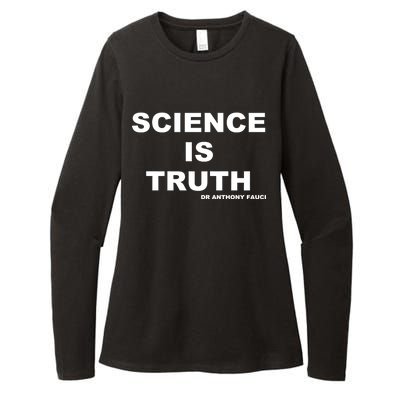 Science Is Truth Dr Anthony Fauci Womens CVC Long Sleeve Shirt