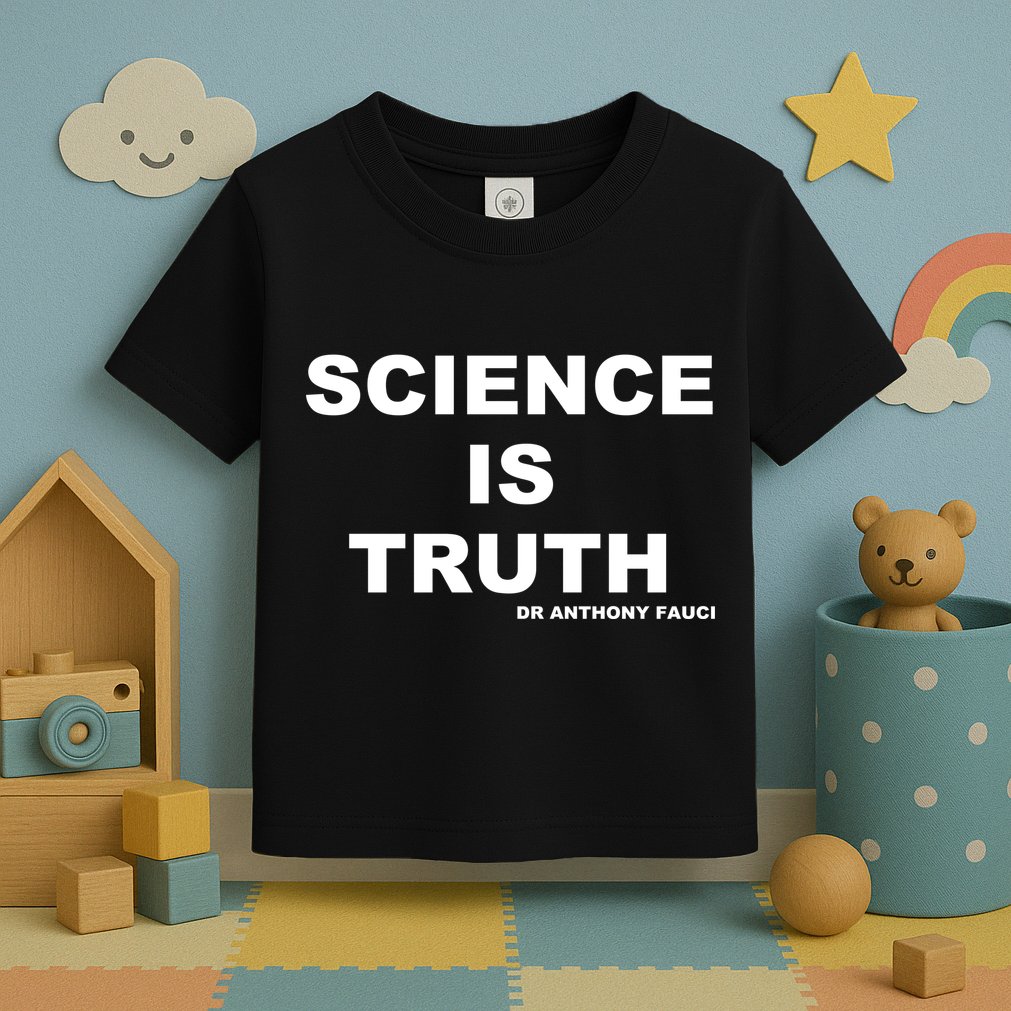 Science Is Truth Dr Anthony Fauci Toddler T-Shirt