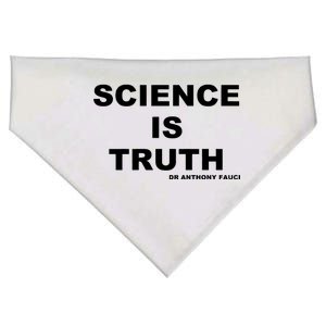 Science Is Truth Dr Anthony Fauci USA-Made Doggie Bandana