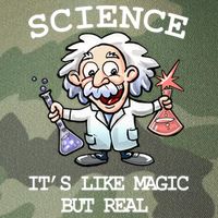 Science It's Like Magic But Real Legacy Tie Dye Trucker Hat