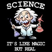 Science It's Like Magic But Real 7-Panel Snapback Hat
