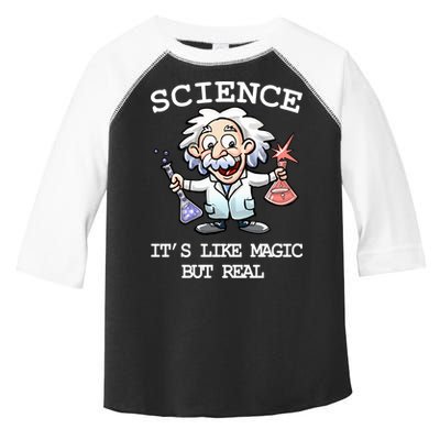Science It's Like Magic But Real Toddler Fine Jersey T-Shirt