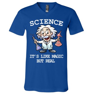 Science It's Like Magic But Real V-Neck T-Shirt
