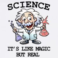Science It's Like Magic But Real Garment-Dyed Sweatshirt