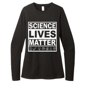 Science Lives Matter Womens CVC Long Sleeve Shirt