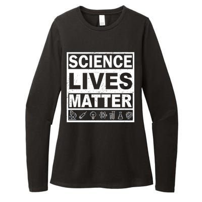 Science Lives Matter Womens CVC Long Sleeve Shirt