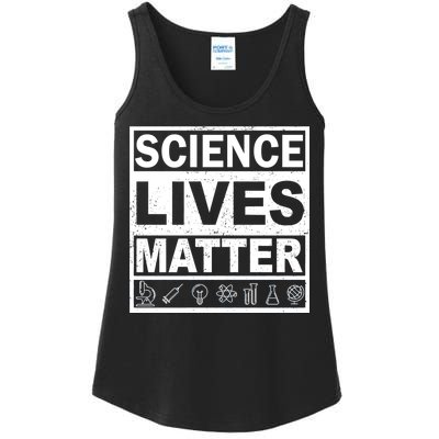 Science Lives Matter Ladies Essential Tank