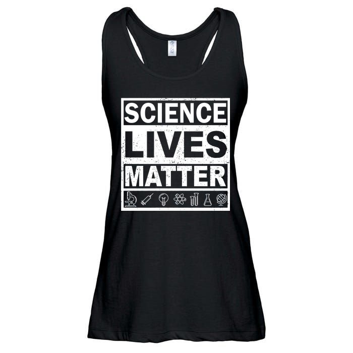 Science Lives Matter Ladies Essential Flowy Tank