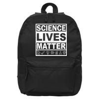 Science Lives Matter 16 in Basic Backpack
