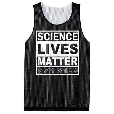 Science Lives Matter Mesh Reversible Basketball Jersey Tank