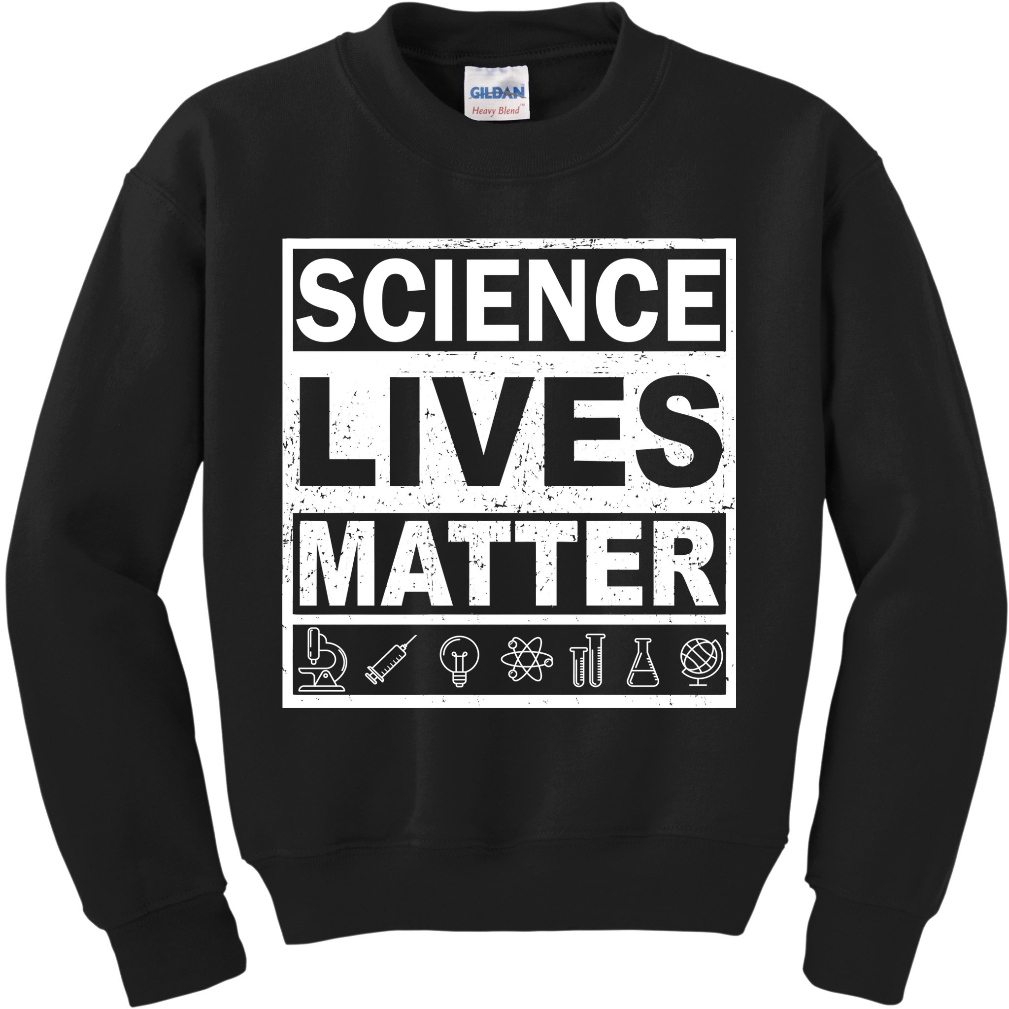 Science Lives Matter Kids Sweatshirt