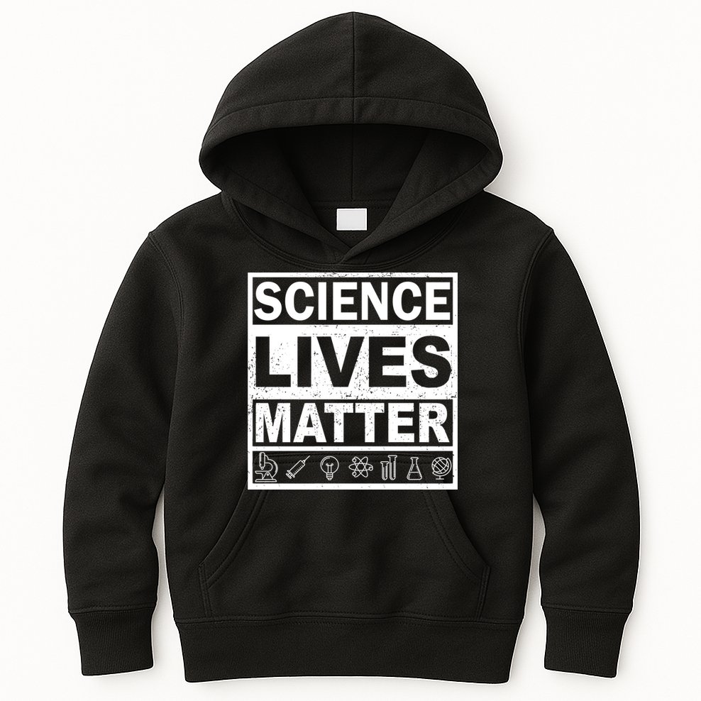Science Lives Matter Kids Hoodie