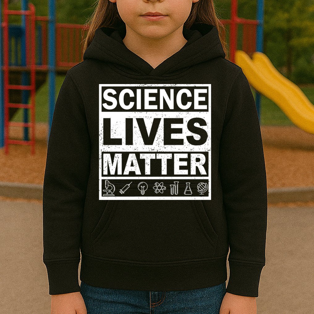 Science Lives Matter Kids Hoodie