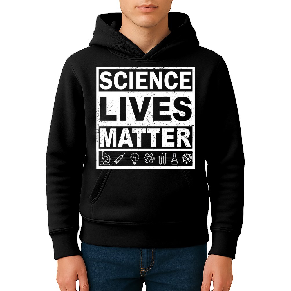 Science Lives Matter Kids Hoodie