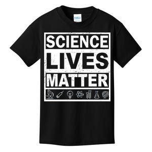 Science Lives Matter Kids T-Shirt