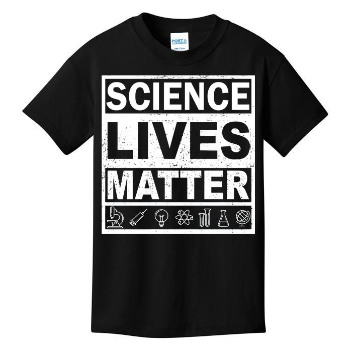 Science Lives Matter Kids T-Shirt