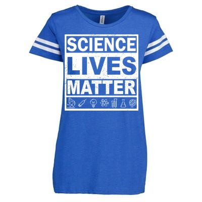 Science Lives Matter Enza Ladies Jersey Football T-Shirt