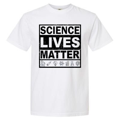 Science Lives Matter Garment-Dyed Heavyweight T-Shirt