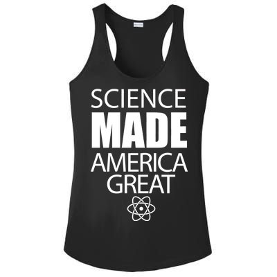 Science Made America Great Ladies PosiCharge Competitor Racerback Tank