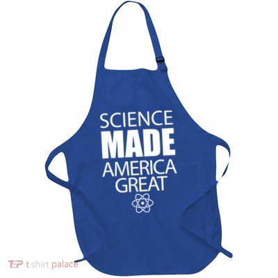 Science Made America Great Full-Length Apron With Pockets