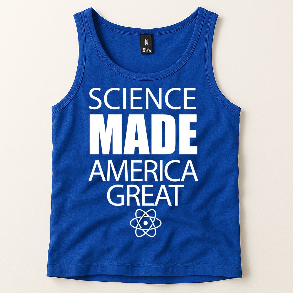 Science Made America Great Tank Top