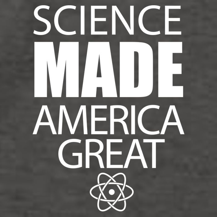 Science Made America Great Vector Backpack