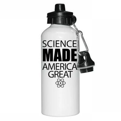 Science Made America Great Aluminum Water Bottle