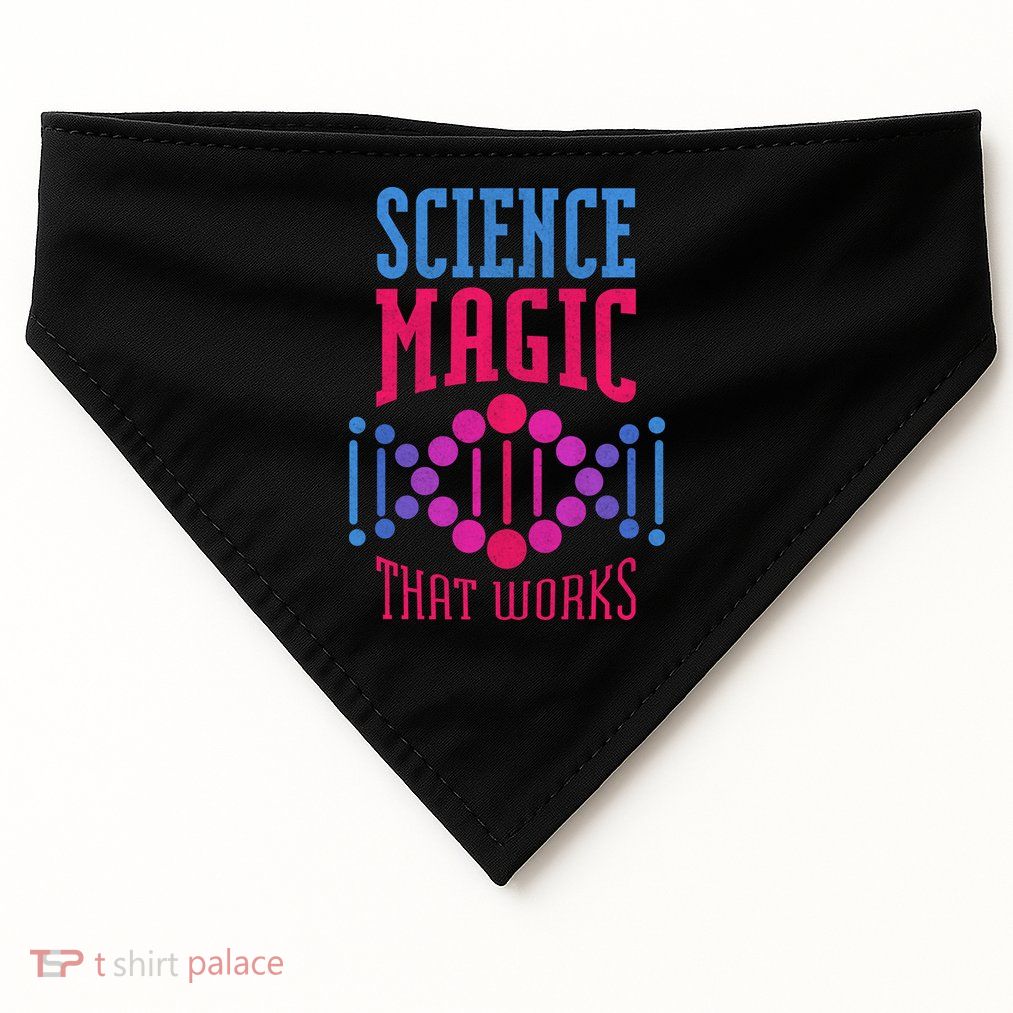 Science Magic That Works USA-Made Doggie Bandana