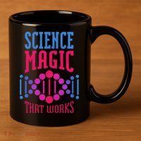 Science Magic That Works 11oz C Handle Ceramic Mug