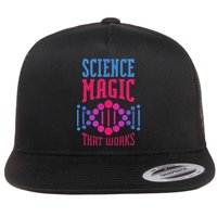 Science Magic That Works Flat Bill Trucker Hat